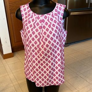 Talbots sleeveless blouse. Size 10. New with tag.